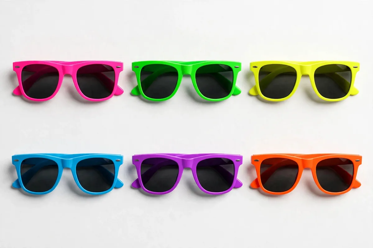 Neon wayfarer sunglasses (multi-pack) Neon wayfarer sunglasses (multi-pack)