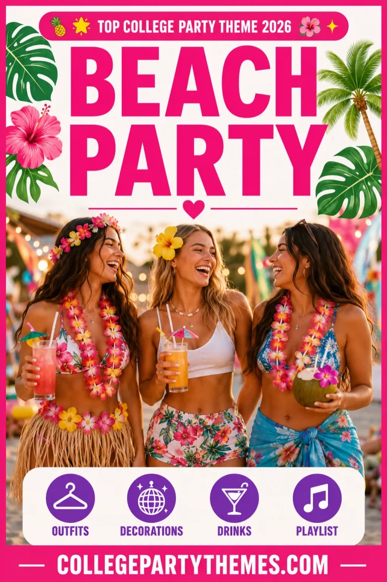 Beach Party Theme: 20+ Ideas, Outfits, Decorations & Games