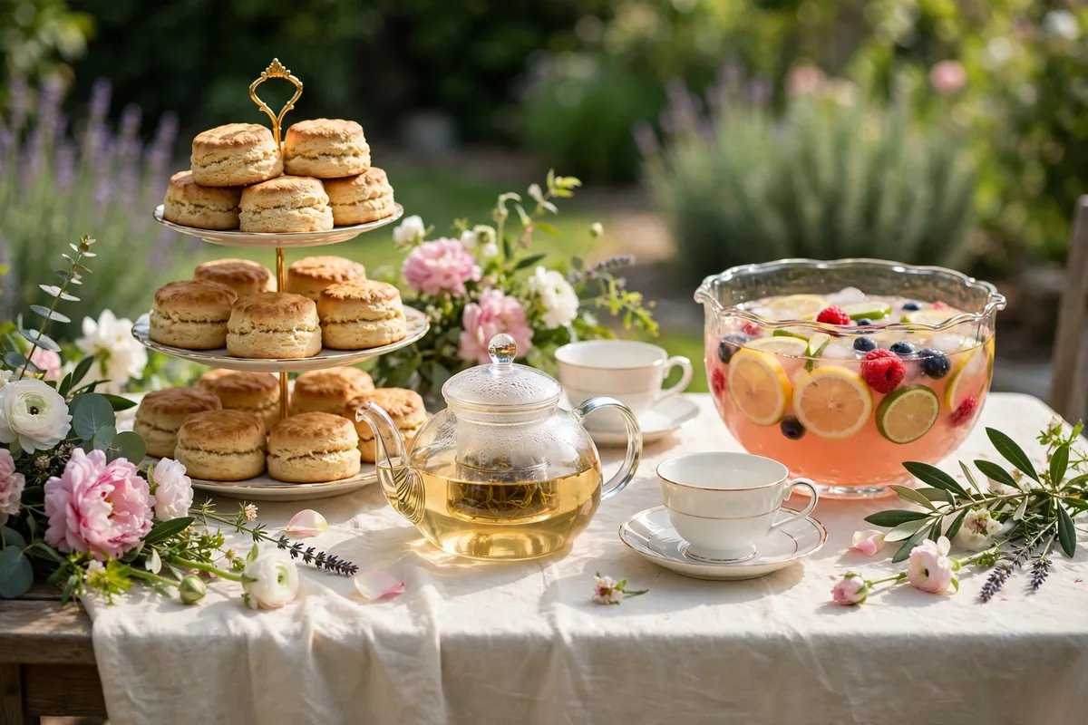 Tiered Tea Set and Punch Bowl Tiered Tea Set and Punch Bowl