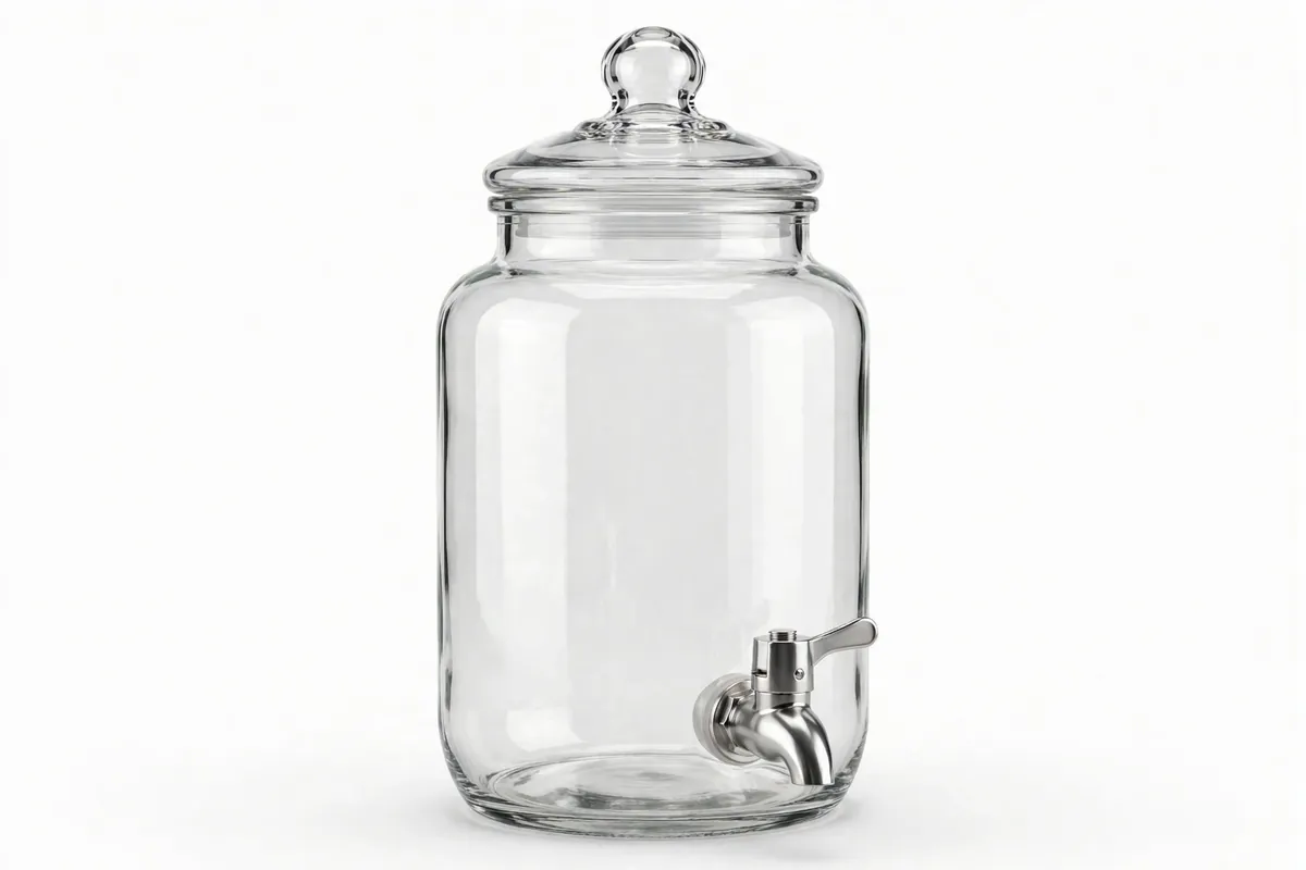 Drink dispenser with spigot Drink dispenser with spigot