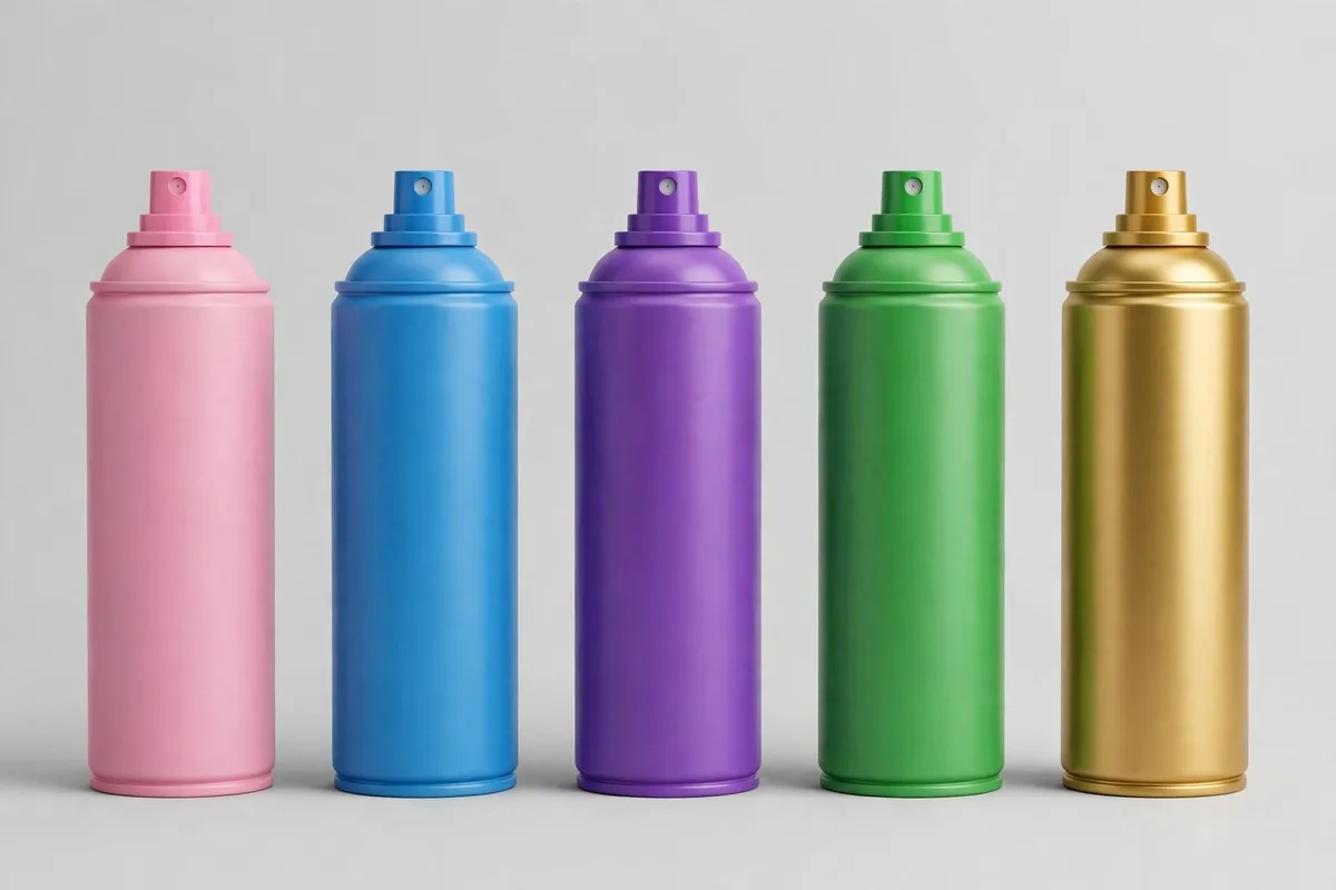 Temporary hair color spray set Temporary hair color spray set