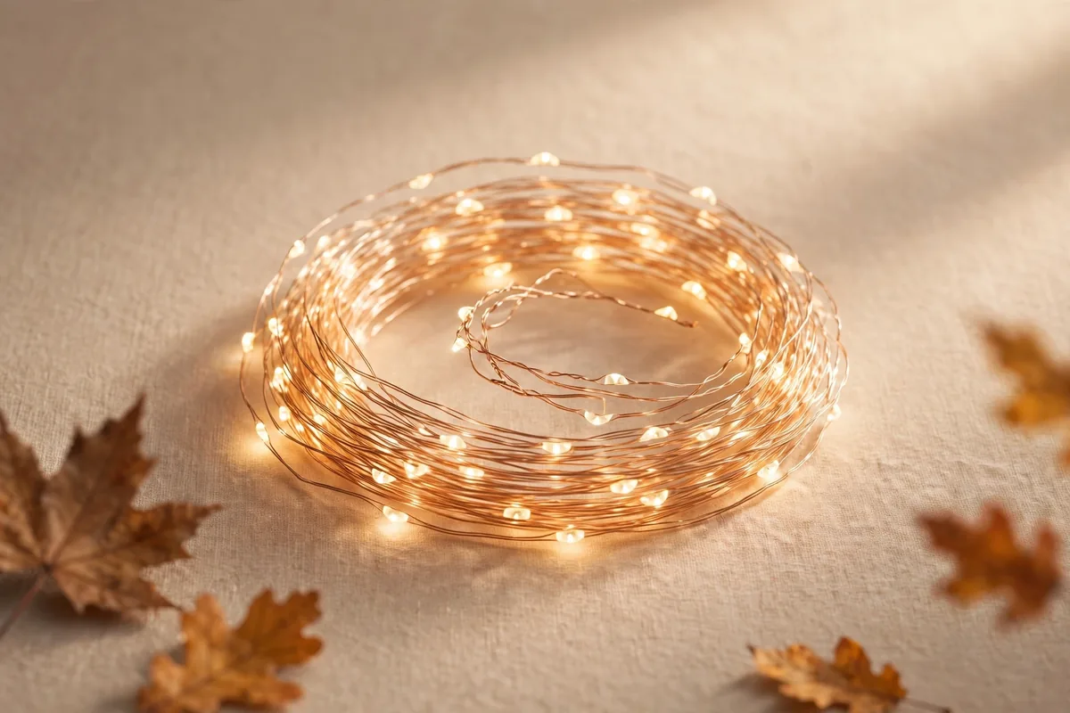 Warm fairy string lights Warm fairy string lights