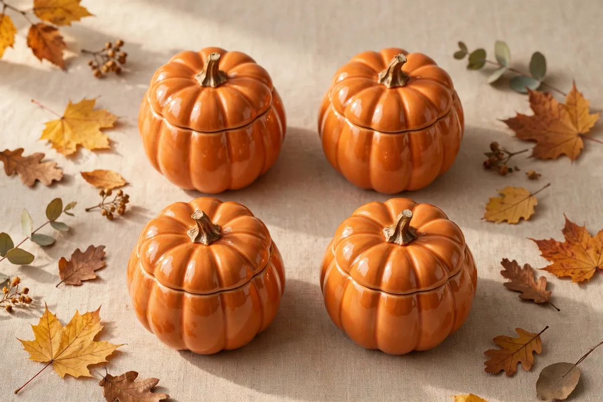 Ceramic pumpkin cider mugs Ceramic pumpkin cider mugs