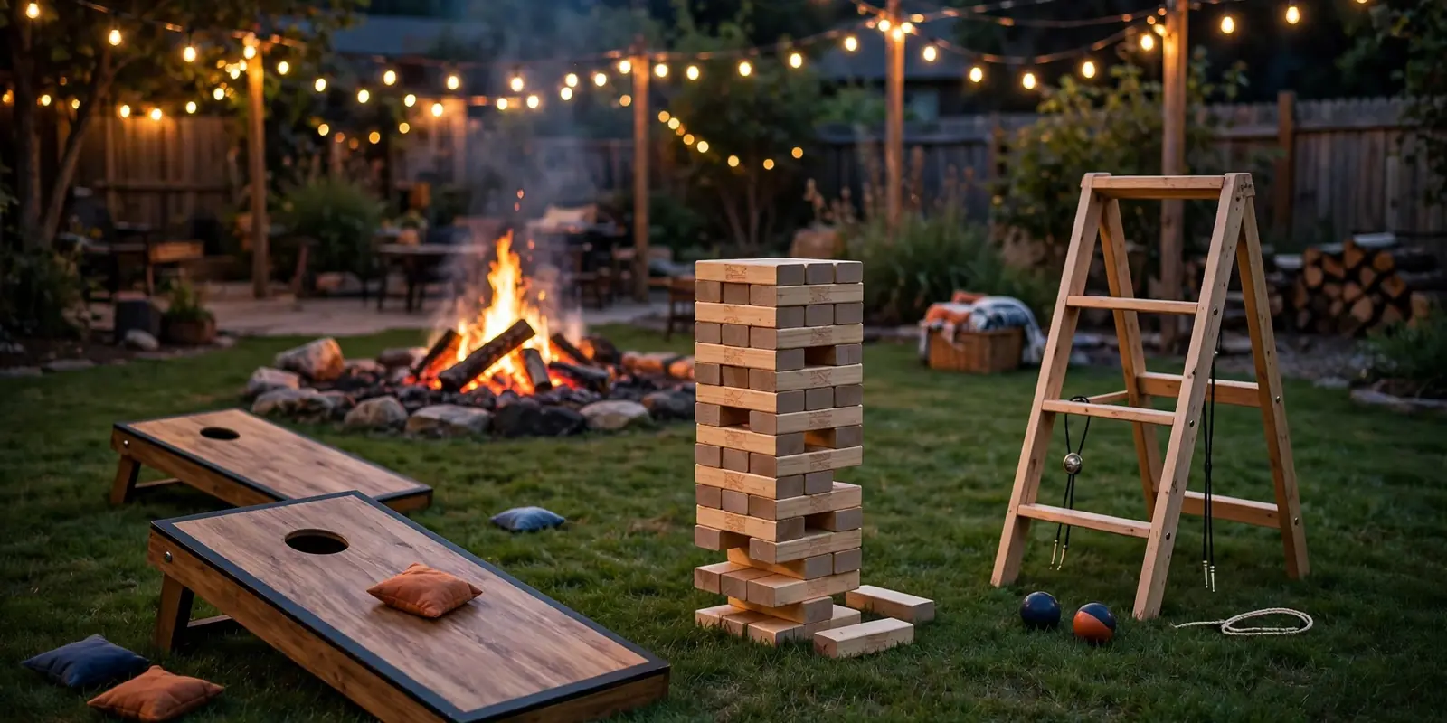 Outdoor games set Outdoor games set