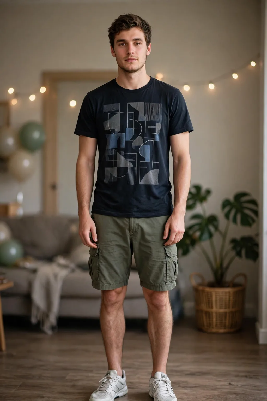 The Graphic Tee Fix outfit formula with vintage band tee and sneakers