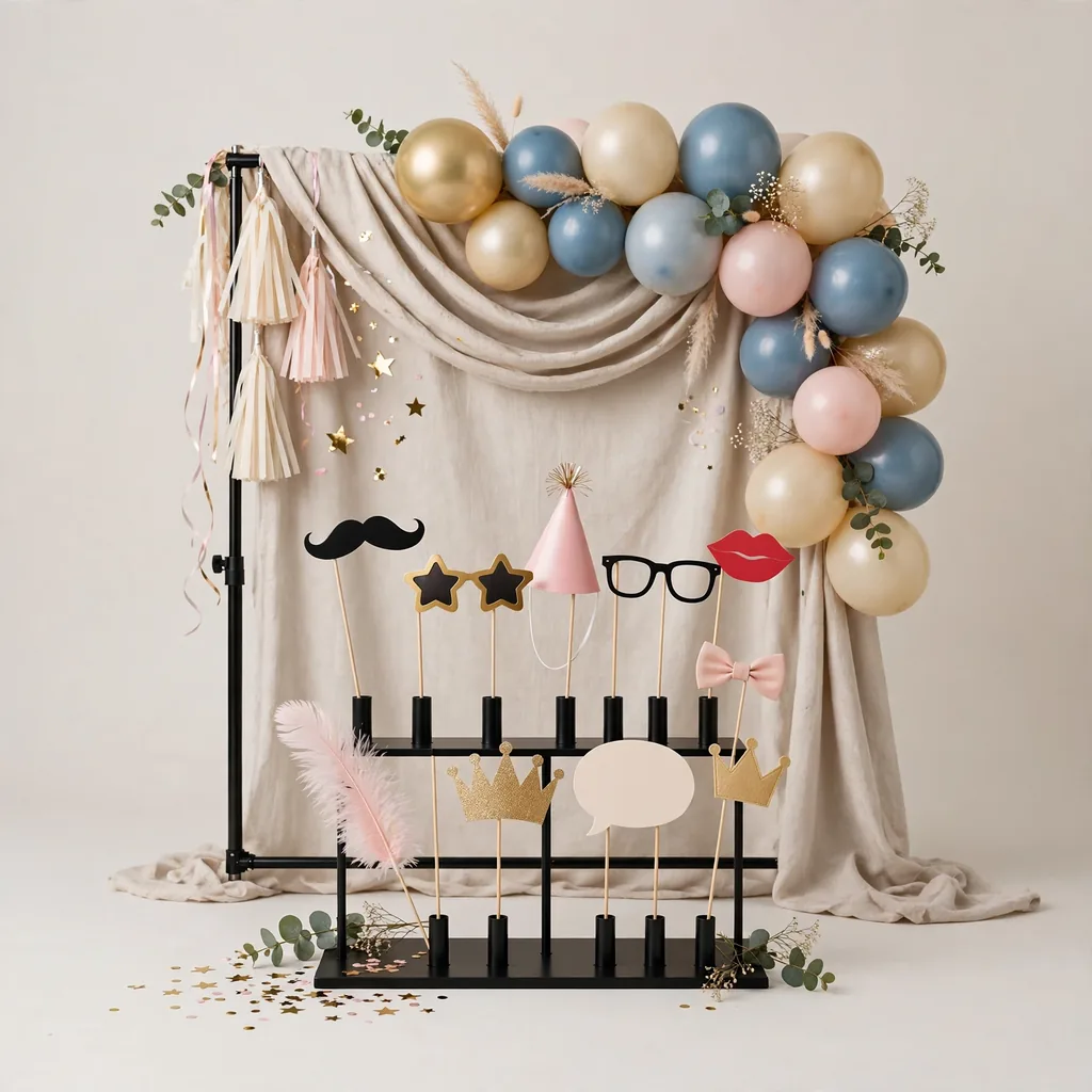 Themed photo booth backdrop Themed photo booth backdrop