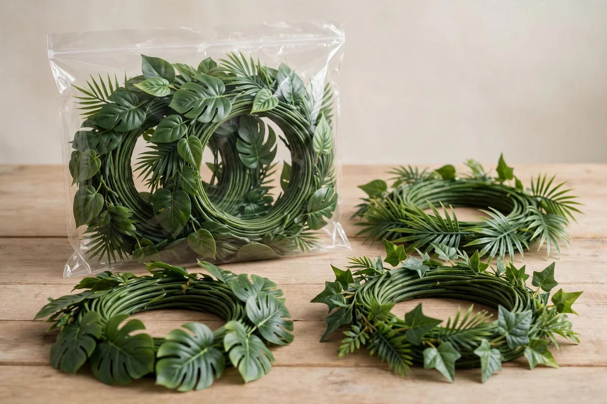 Rainforest Leaf Garland 12-Pack Rainforest Leaf Garland 12-Pack