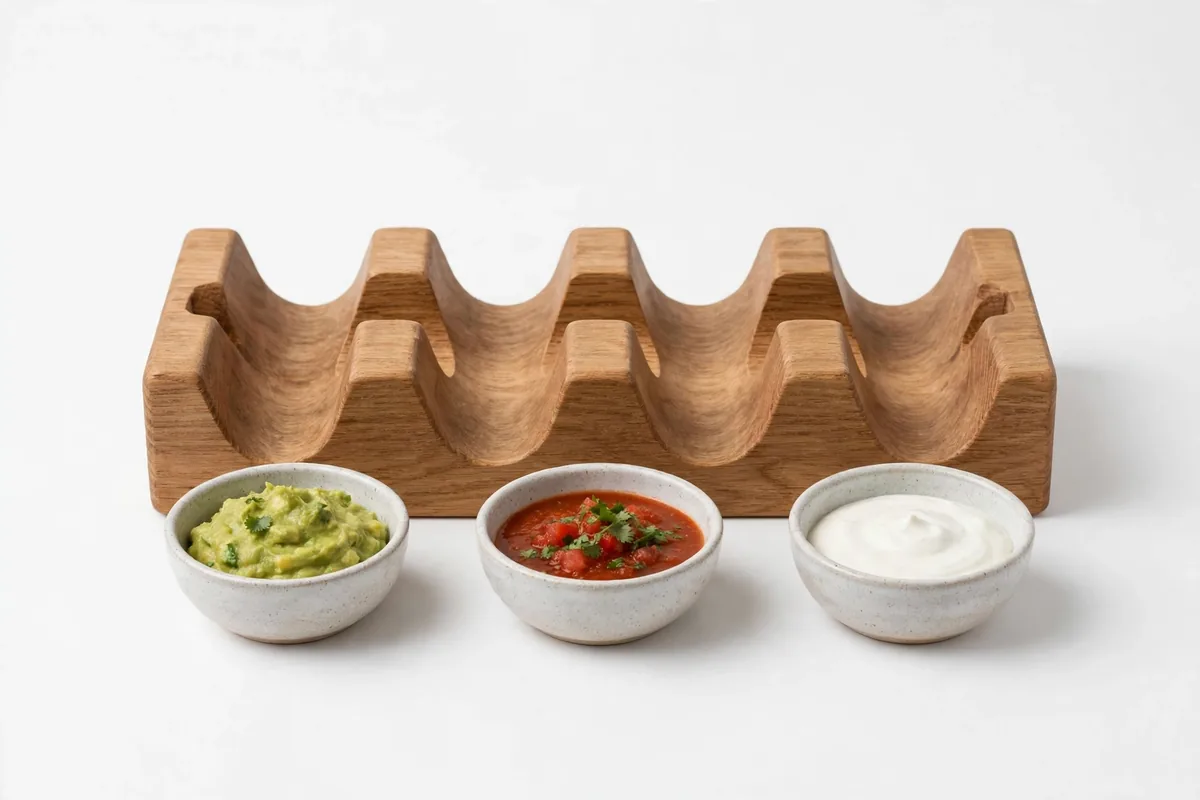 Taco Holder & Serving Set Taco Holder & Serving Set