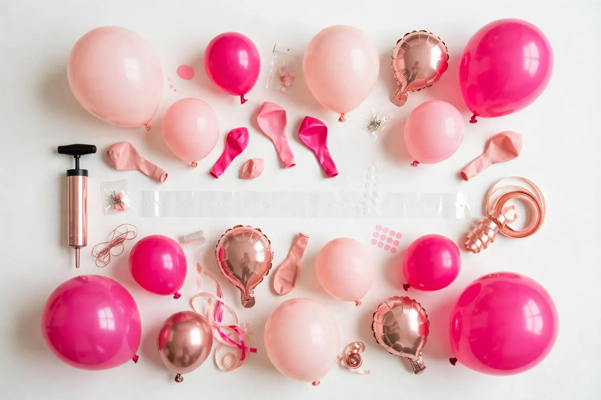 Pink Balloon Arch Kit Pink Balloon Arch Kit