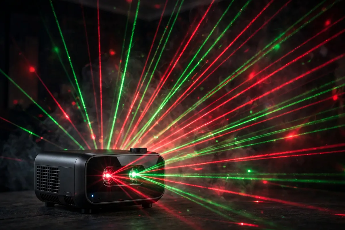 Mini laser party projector Mini laser party projector