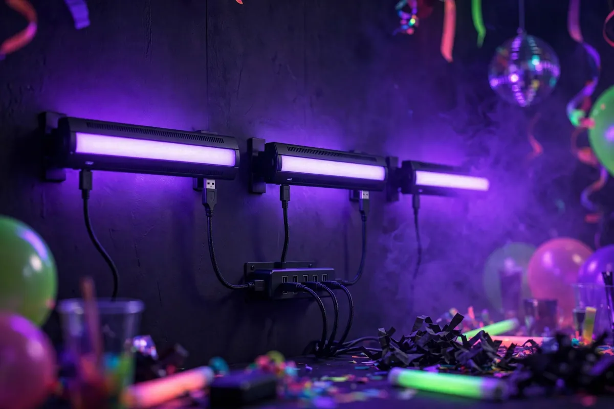USB blacklight bar 2-pack USB blacklight bar 2-pack